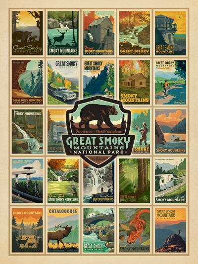 Great Smoky Mountains Multi Puzzle