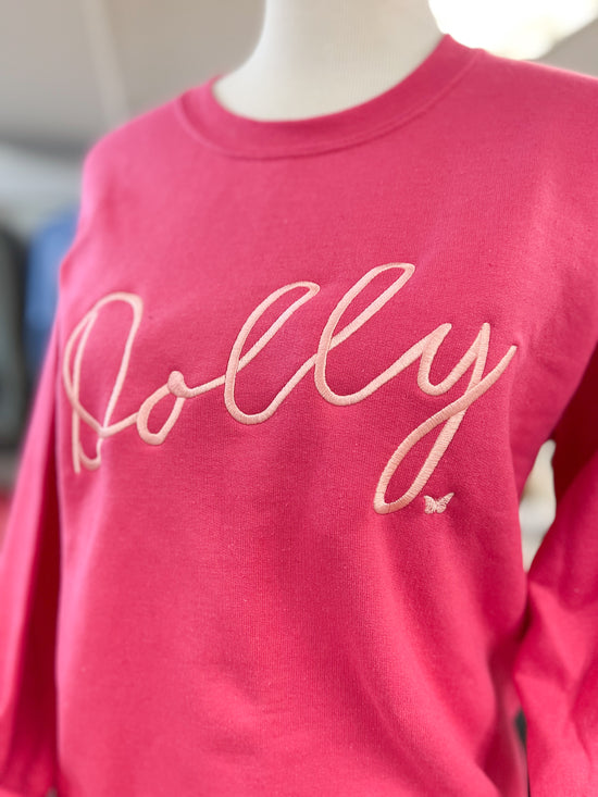 Dolly Signature Embroidered Sweatshirt