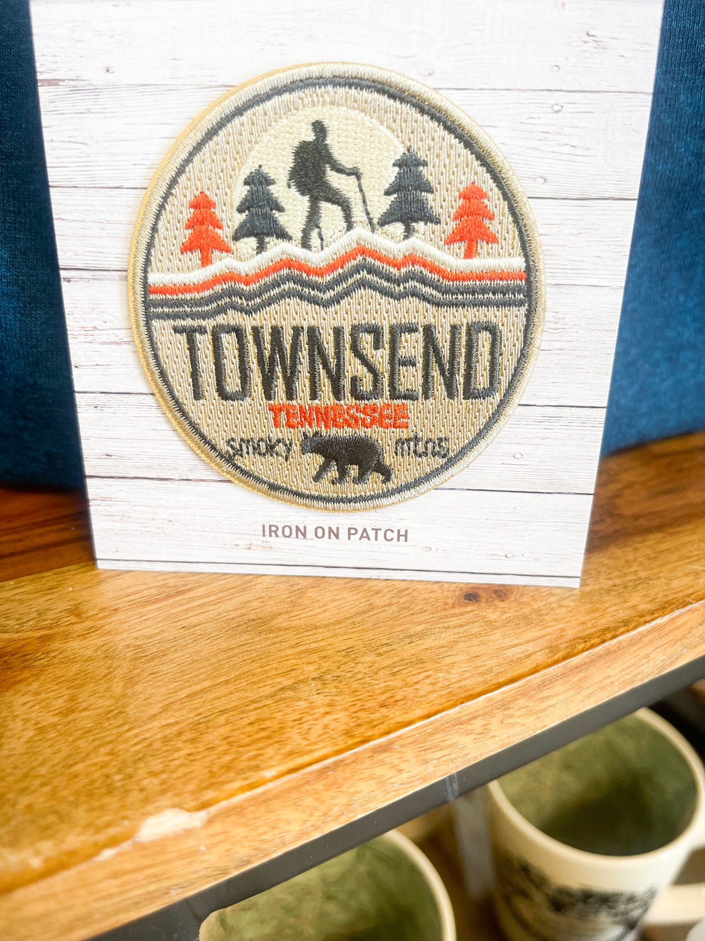 Townsend, Tennessee Embroidered Iron On Patch