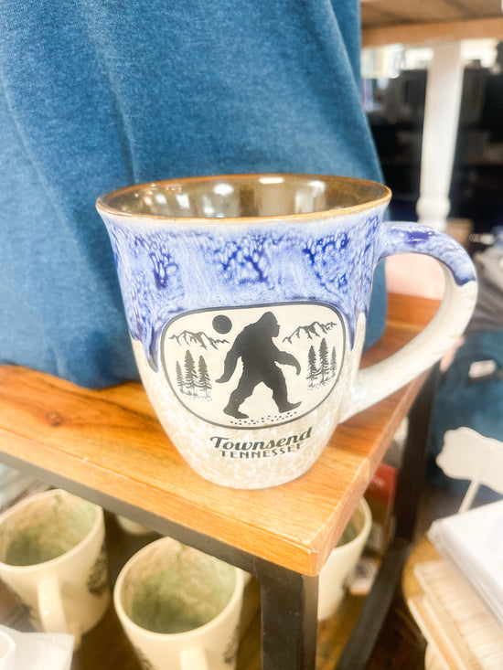 Bigfoot - Townsend, Tennessee Glazed Mug