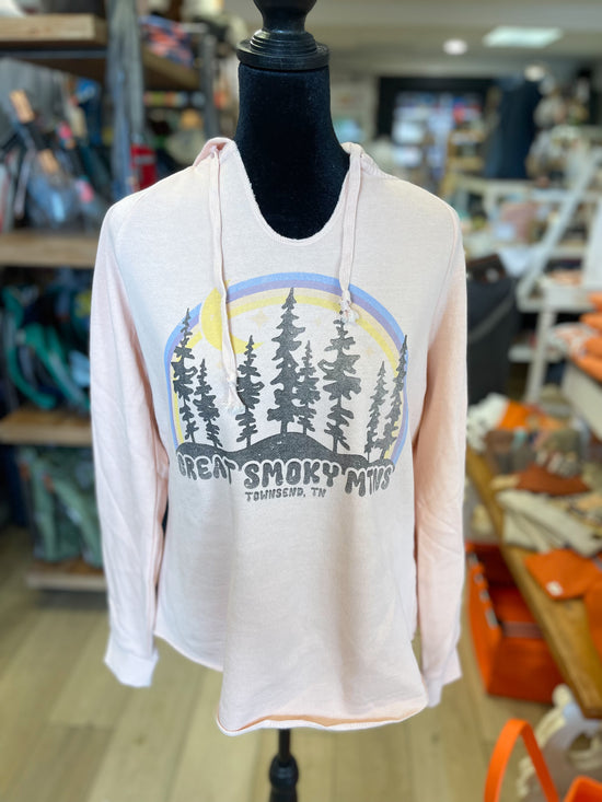 Good Vibes Great Smoky Mountain Hooded Sweatshirt