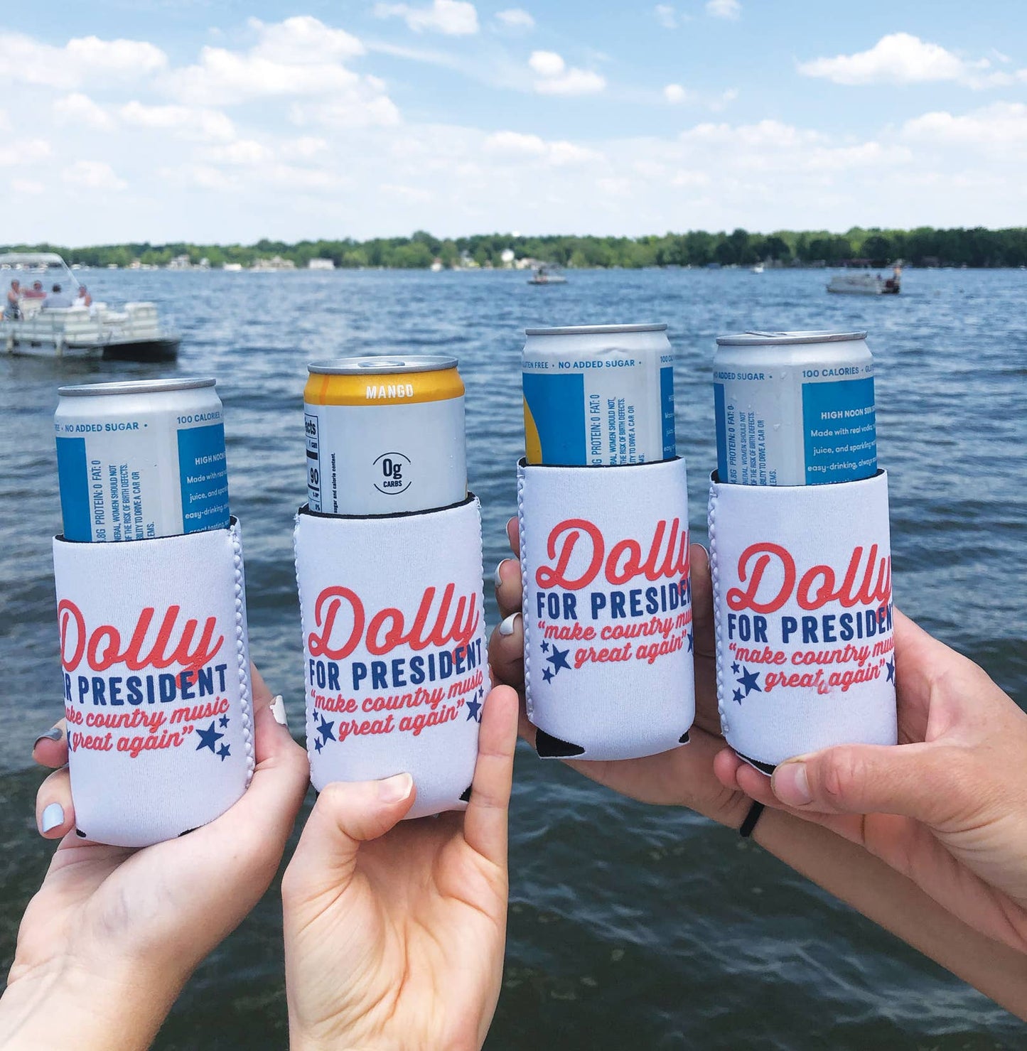 Dolly for President - Coozie