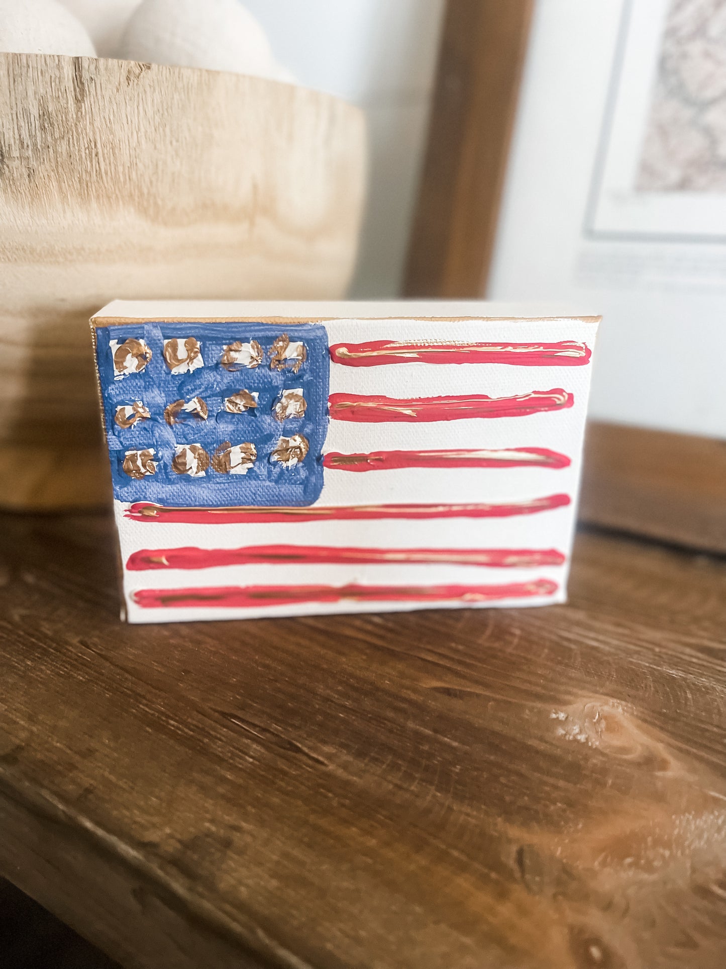 American Flag Canvas