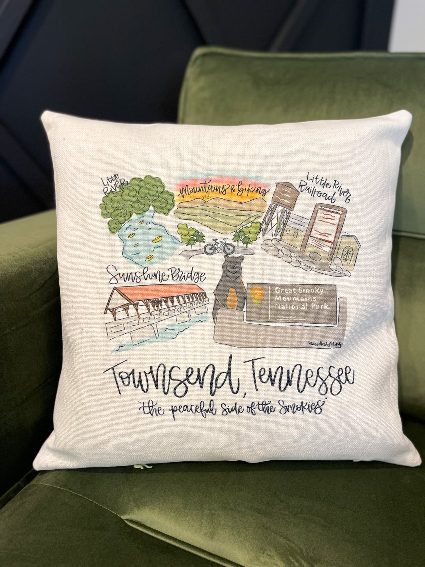 Around Townsend Pillow