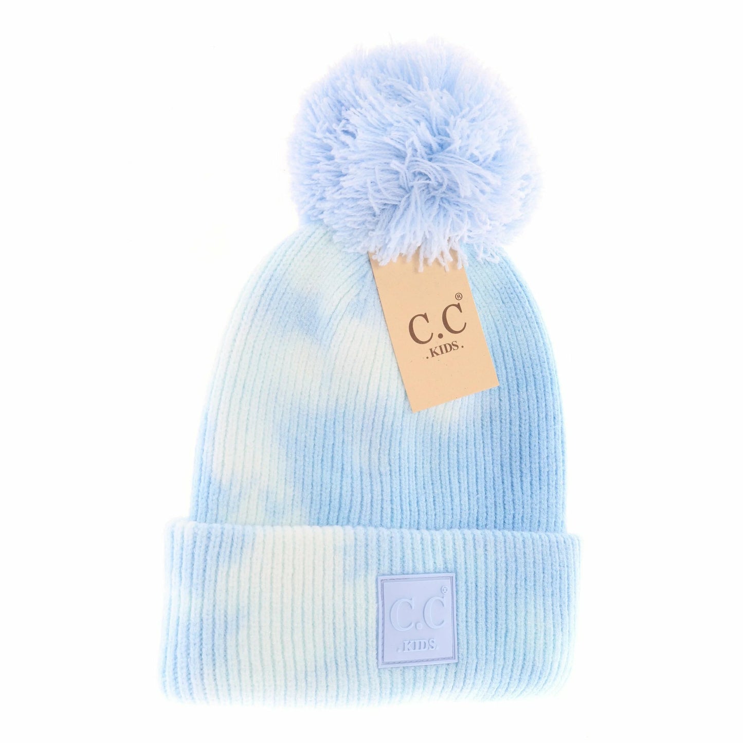 KIDS Tie Dye Pom C.C Beanie