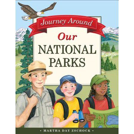 Journey Around Our National Parks Hardback Book