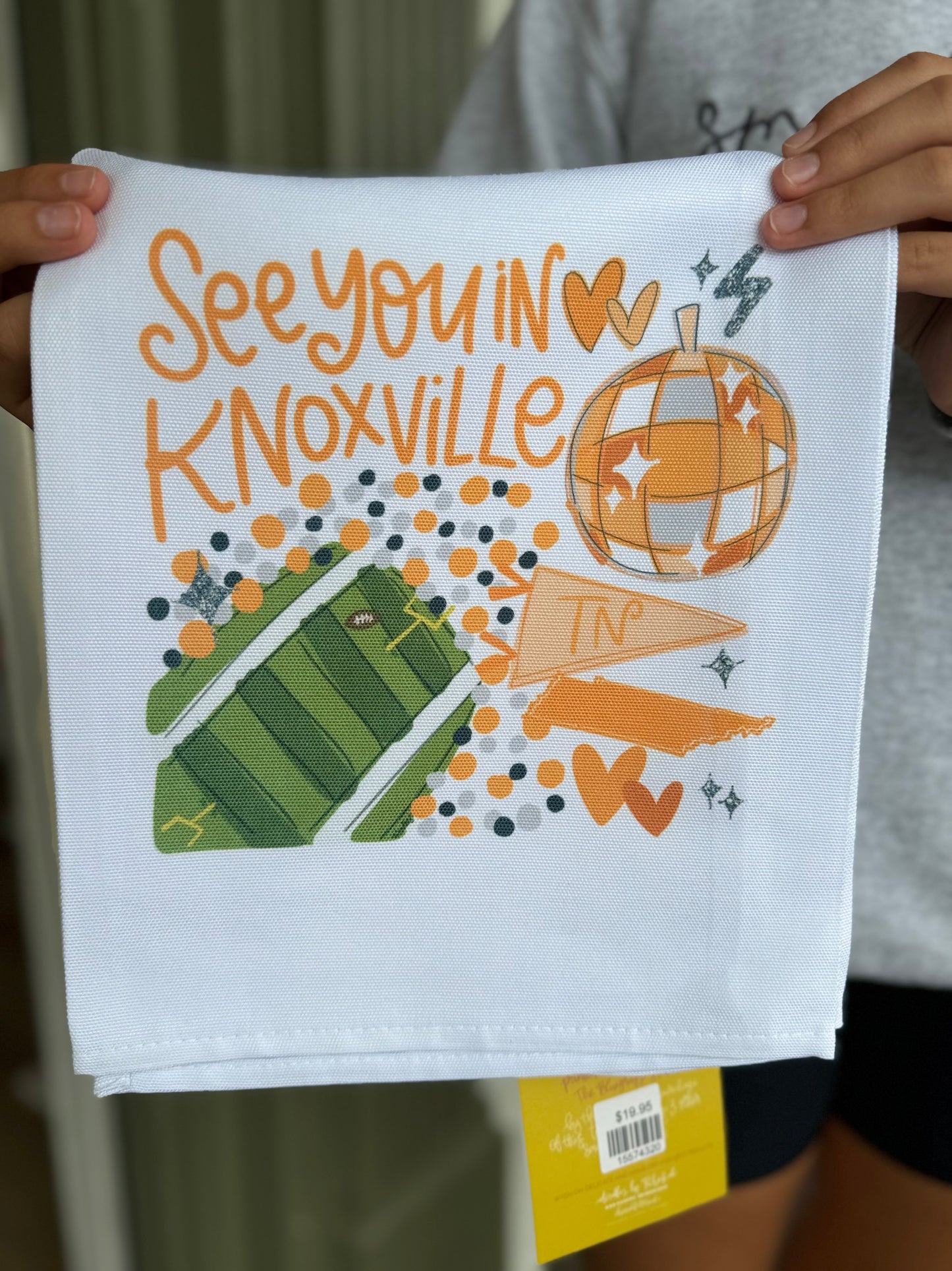 See you in Knoxville Tea Towel