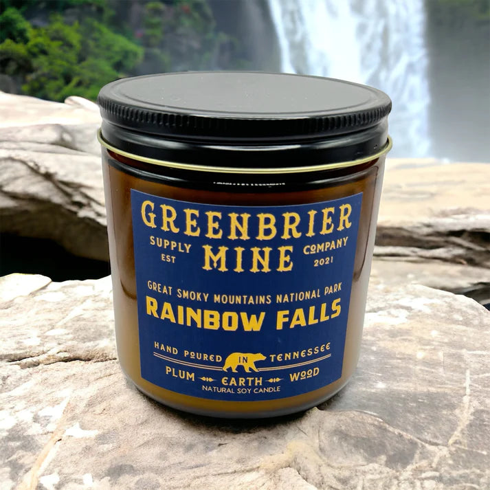 Rainbow Falls Hand Poured Soy Candle