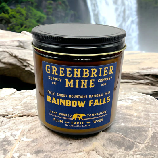Rainbow Falls Hand Poured Soy Candle