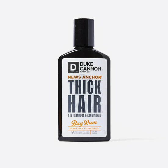 Load image into Gallery viewer, Duke Cannon - News Anchor 2-in-1 Hair Wash - Bay Rum
