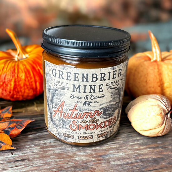 Autumn in the Smokies Candle - Amber Jar