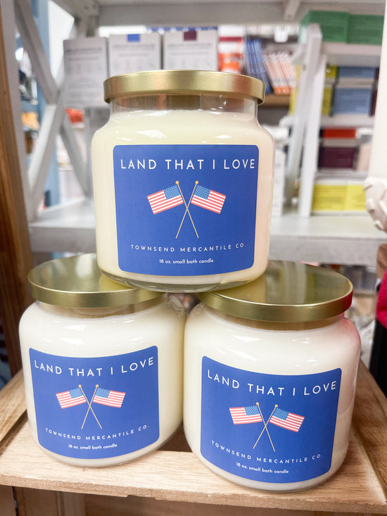 Land That I Love Candle