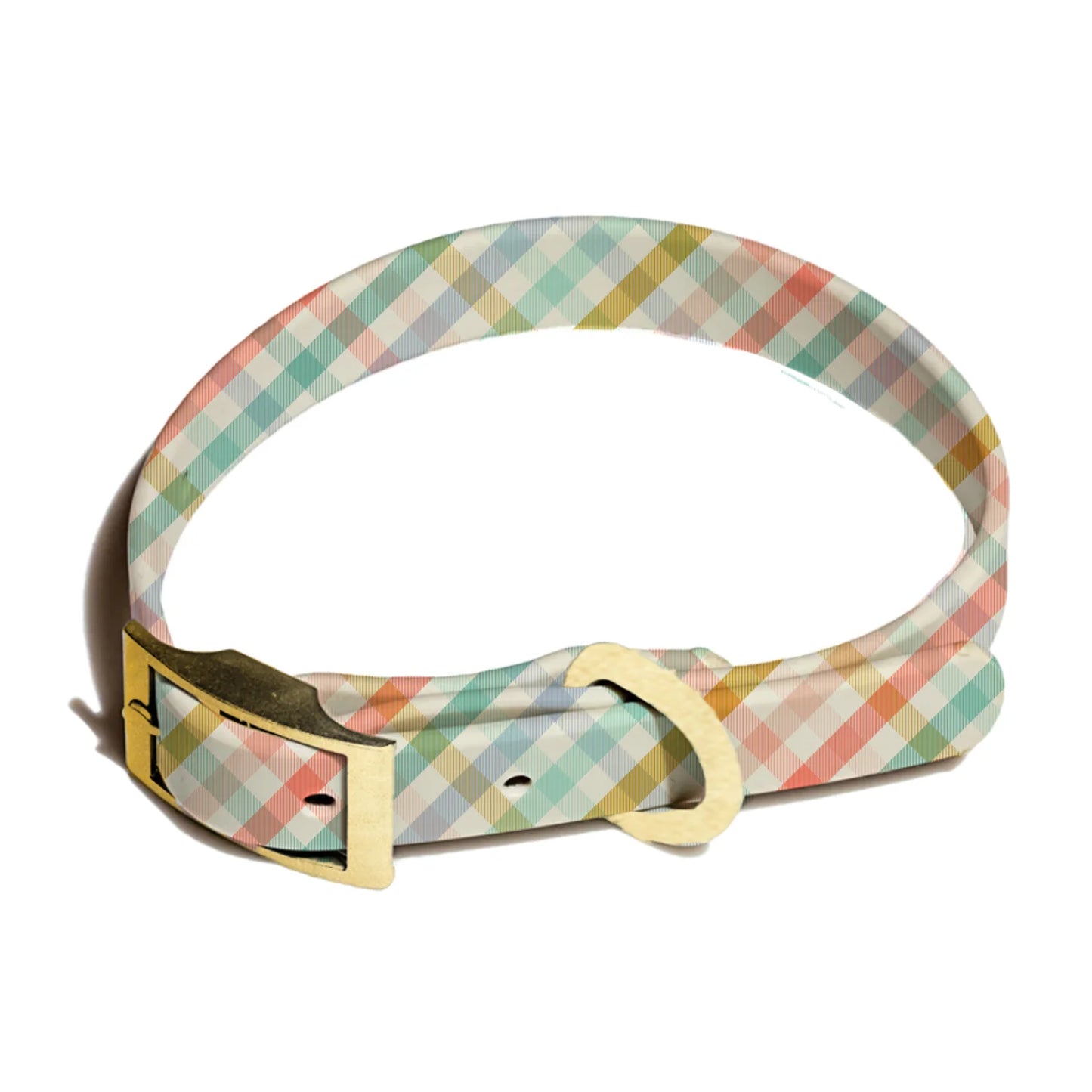 Dog Collar Multi Plaid - Small