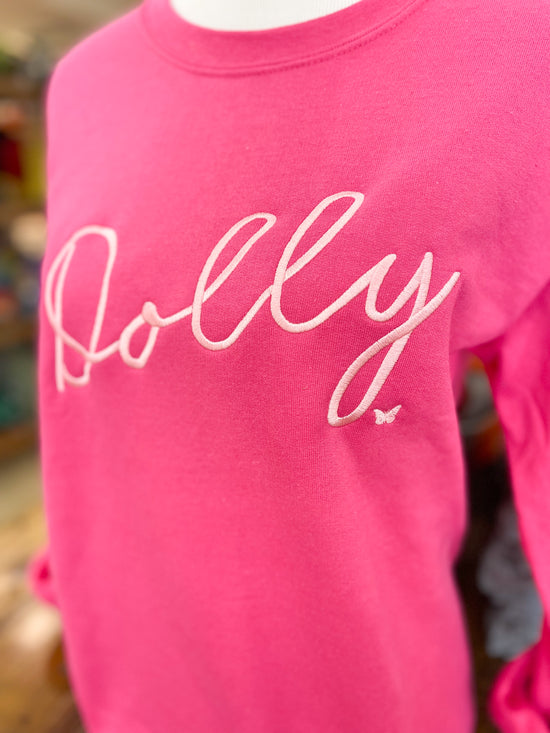 Load image into Gallery viewer, Dolly Signature Embroidered Sweatshirt

