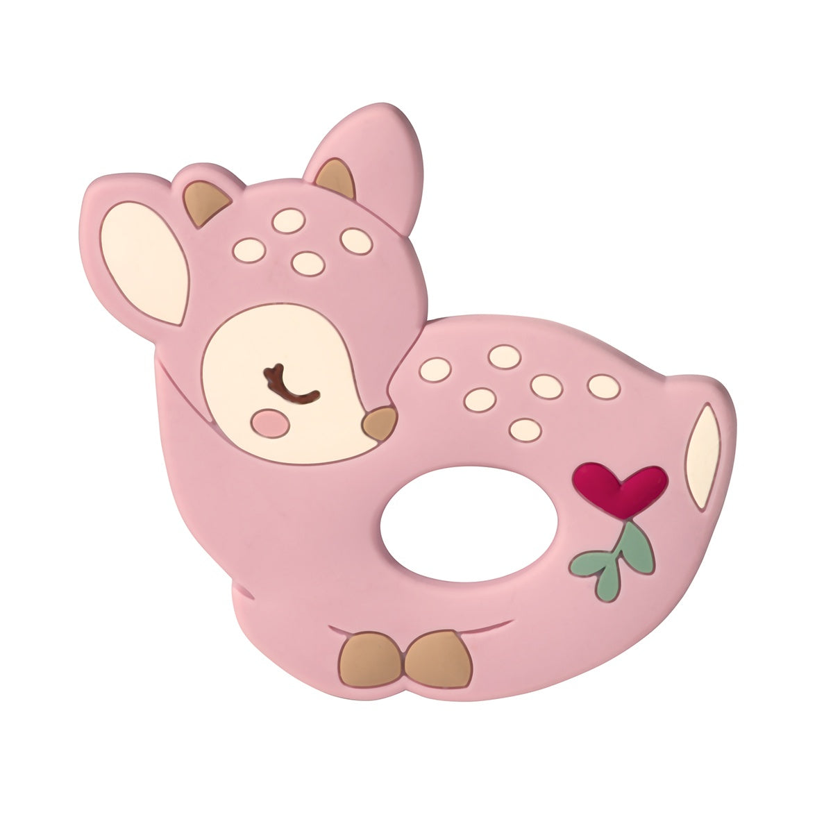 Load image into Gallery viewer, Farrah Fawn Silicone Teether
