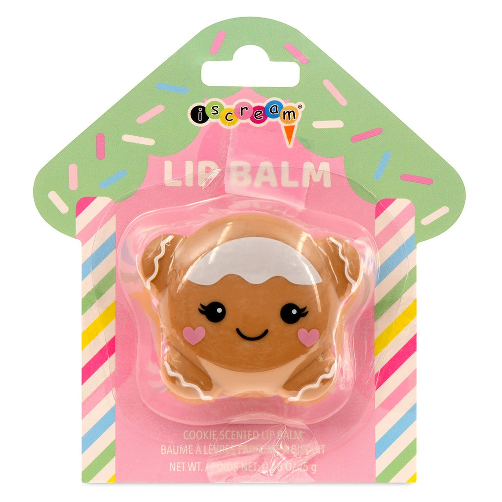 GINGERBREAD SHAPED LIP BALM