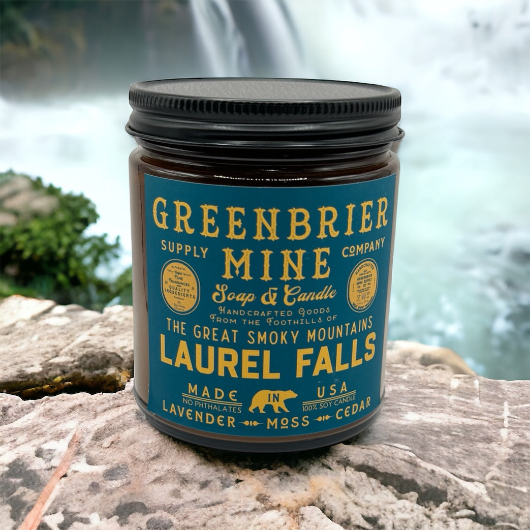 Laurel Falls Hand Poured Soy Candle
