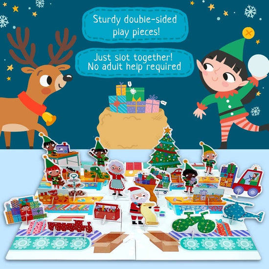 Build and Play Santa's Workshop: Paperback & Kit / 32