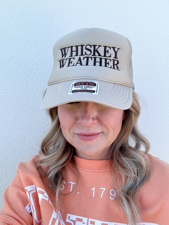 Whiskey Weather Trucker Hat