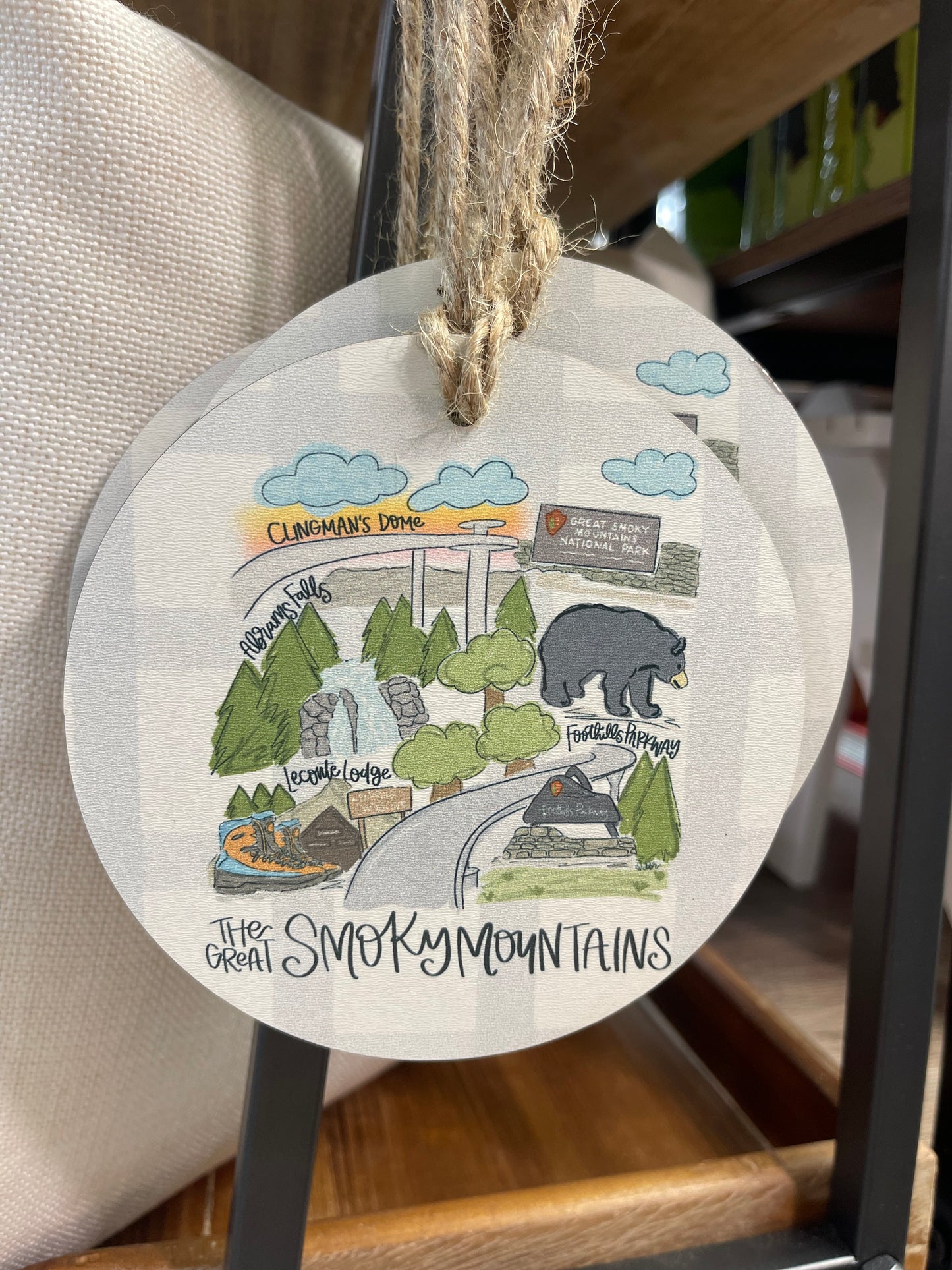 Around The Great Smoky Mountains Ornament