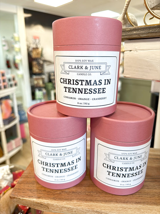 Christmas in Tennessee 11oz Soy Candle