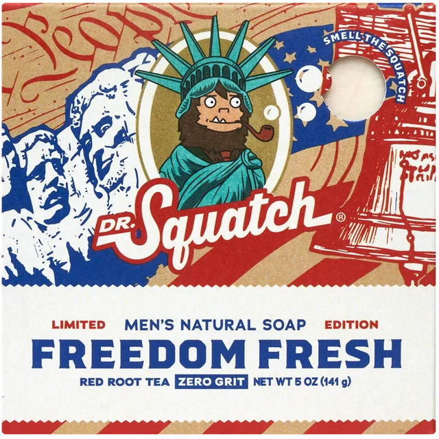 Dr. Squatch- Freedom Fresh Bar Soap