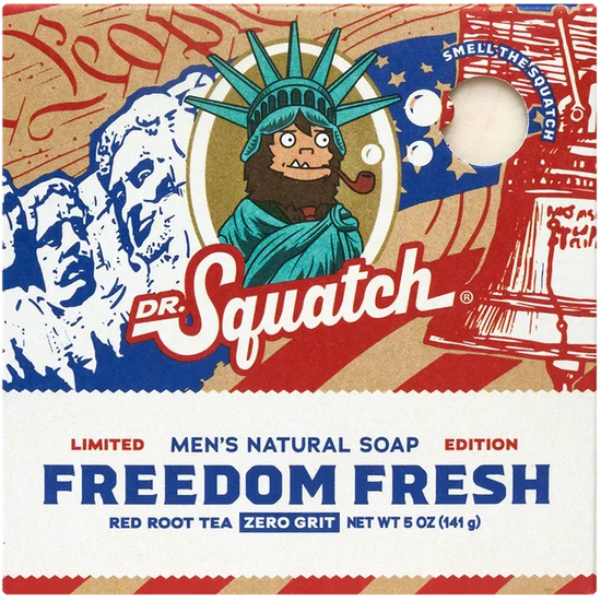 Dr. Squatch- Freedom Fresh Bar Soap