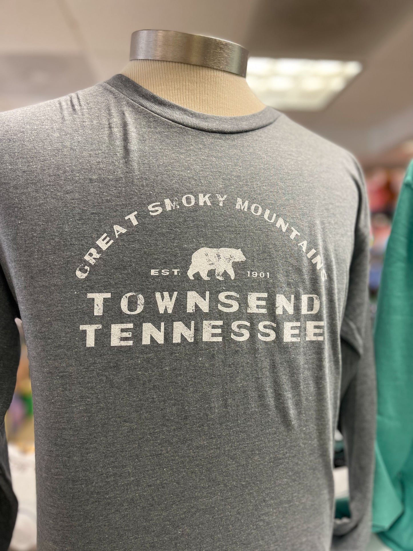 Entrace to the Smokies - Townsend, TN - Adult Long Sleeved T-Shirt