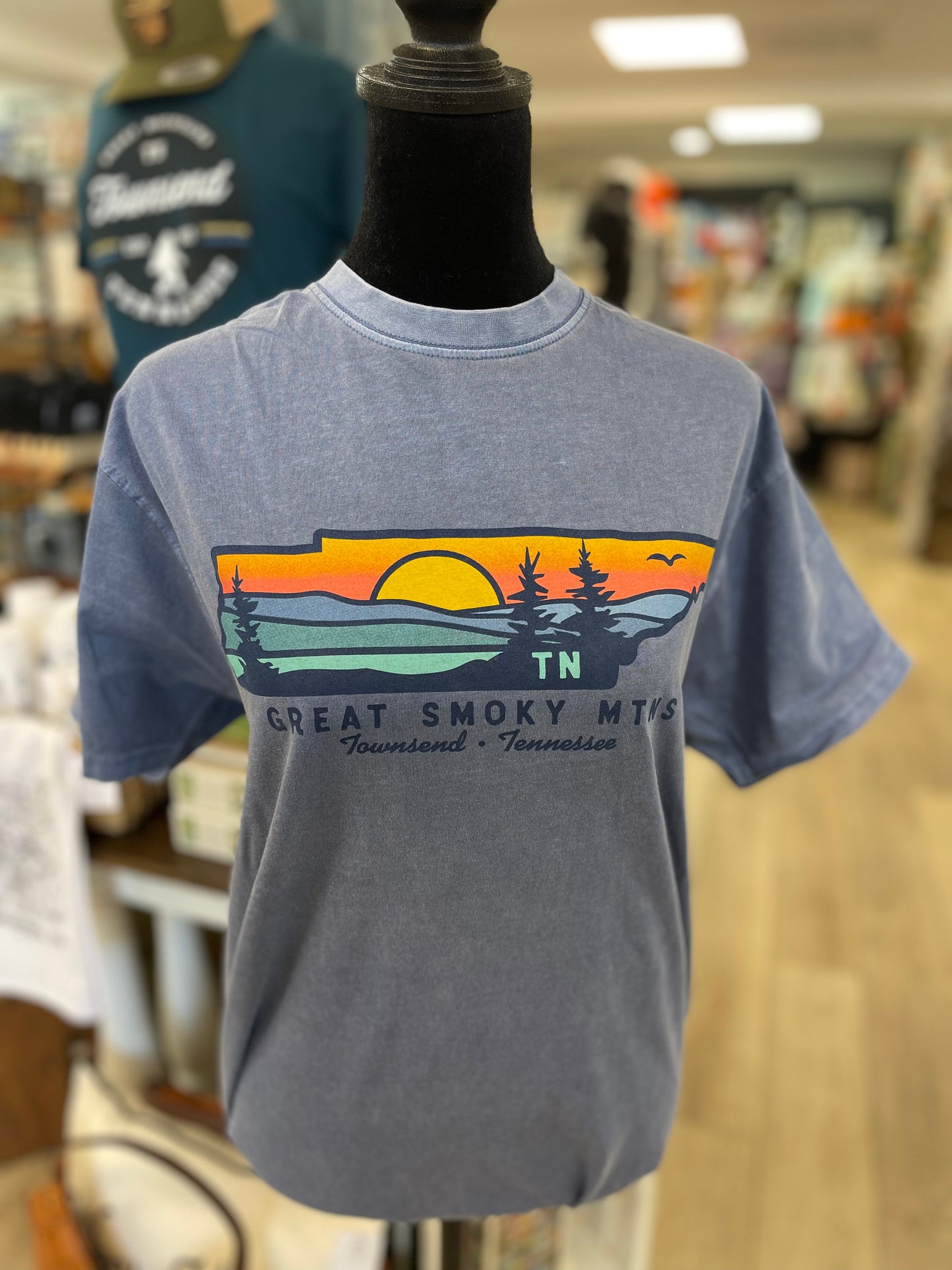 Great Smoky Mountains - Townsend, TN - State Shirt