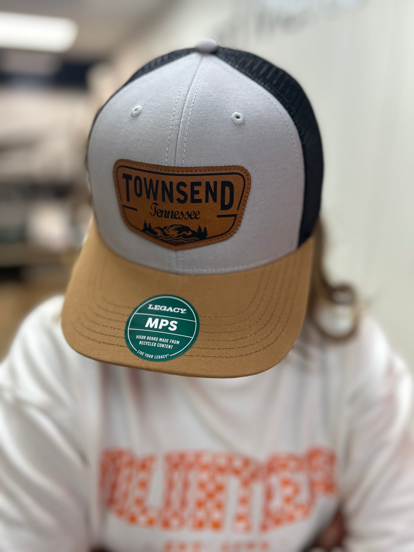 Townsend Leather Patch Trucker Hat