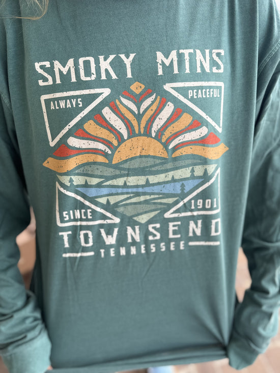 Always Peaceful-Smoky Mtns, Townsend Long Sleeves