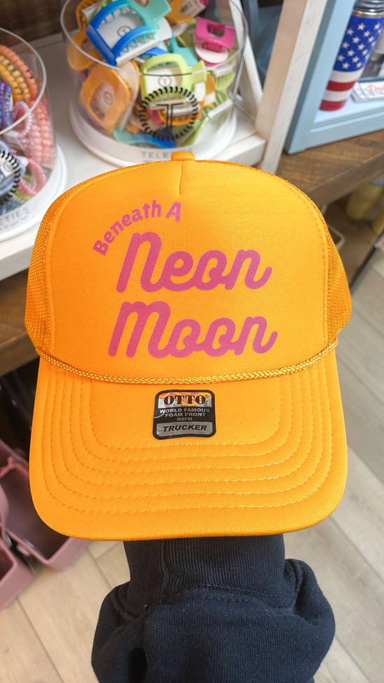 Beneath A Neon Moon Trucker Hat