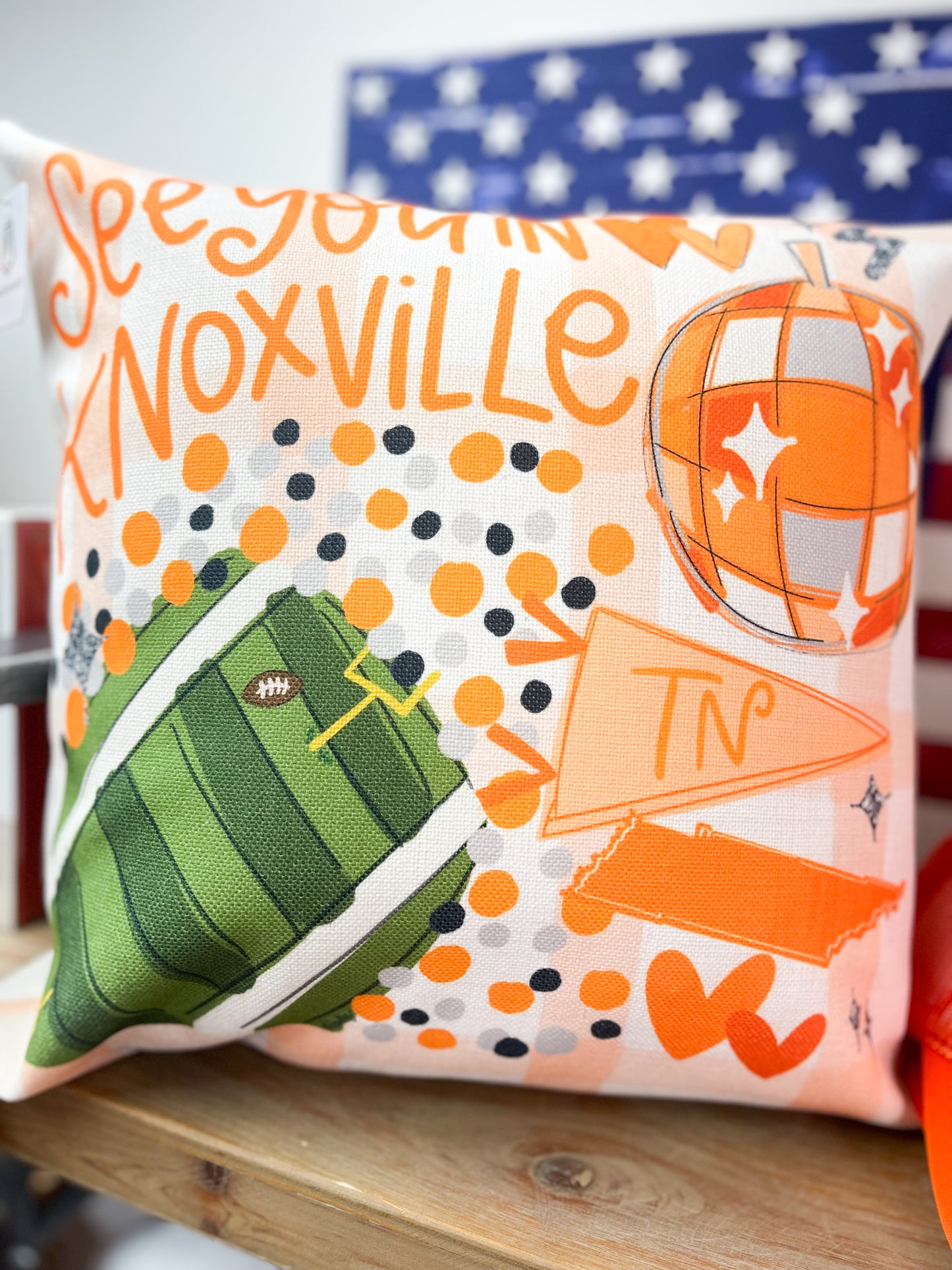 See you in Knoxville Pillow