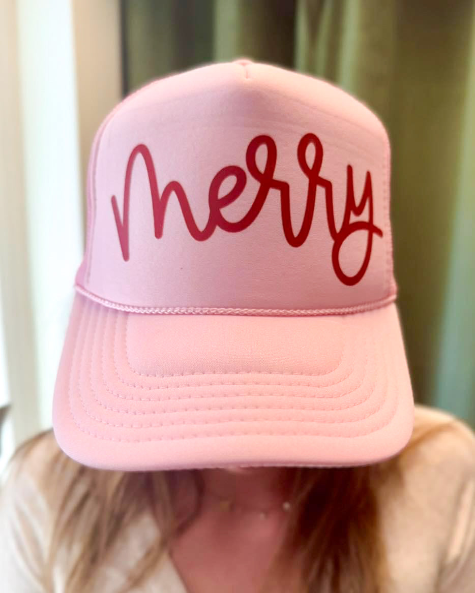 Merry Trucker Hat