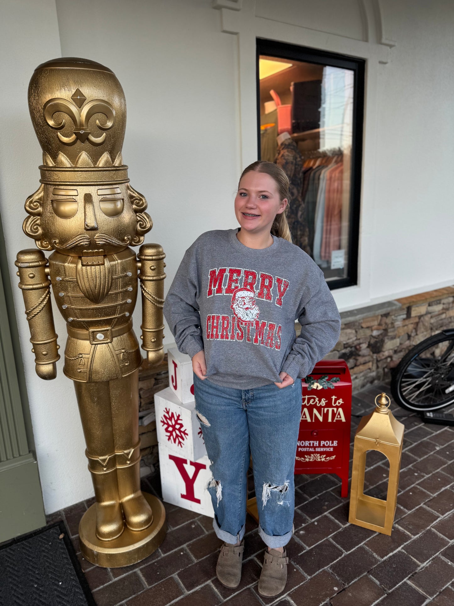 Vintage Santa Sweatshirt