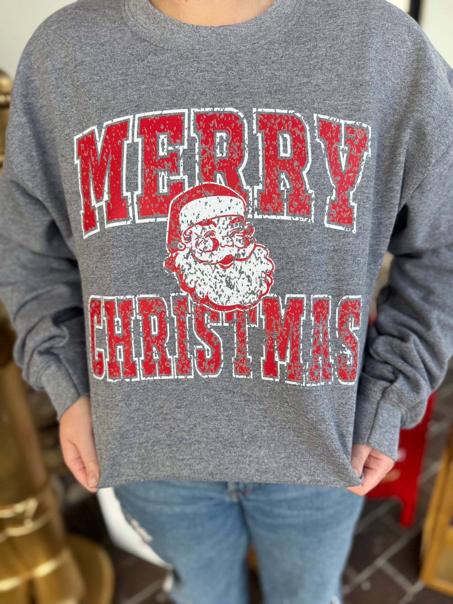 Vintage Santa Sweatshirt