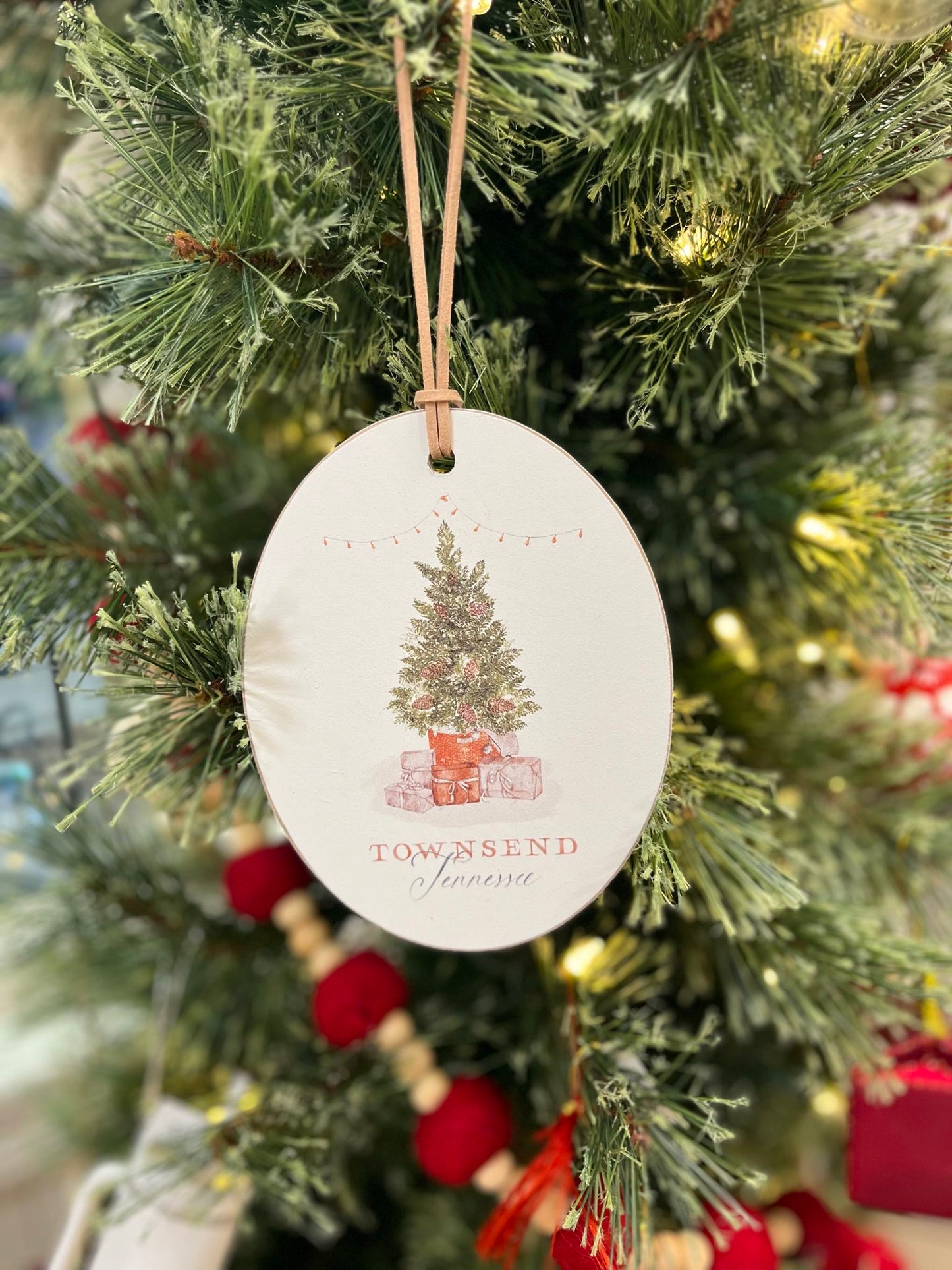 Townsend, TN. Class Christmas Tree Ornament