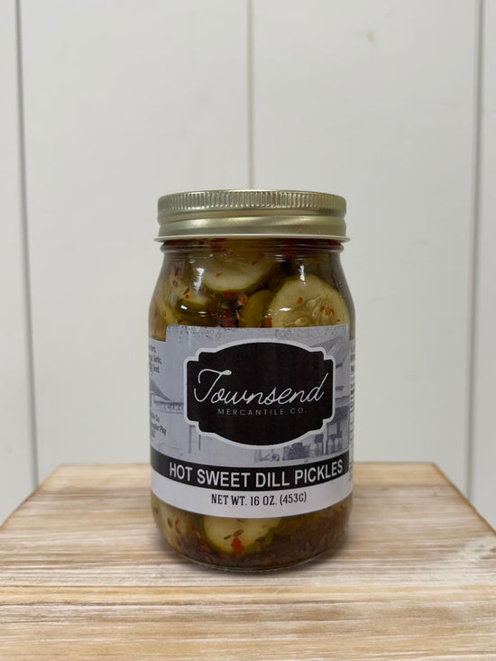 Townsend Mercantile Co. -  Hot Sweet Dill Pickles