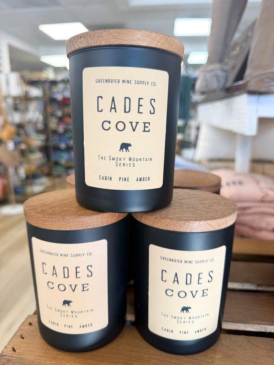 Cades Cove Hand Poured Soy Candle