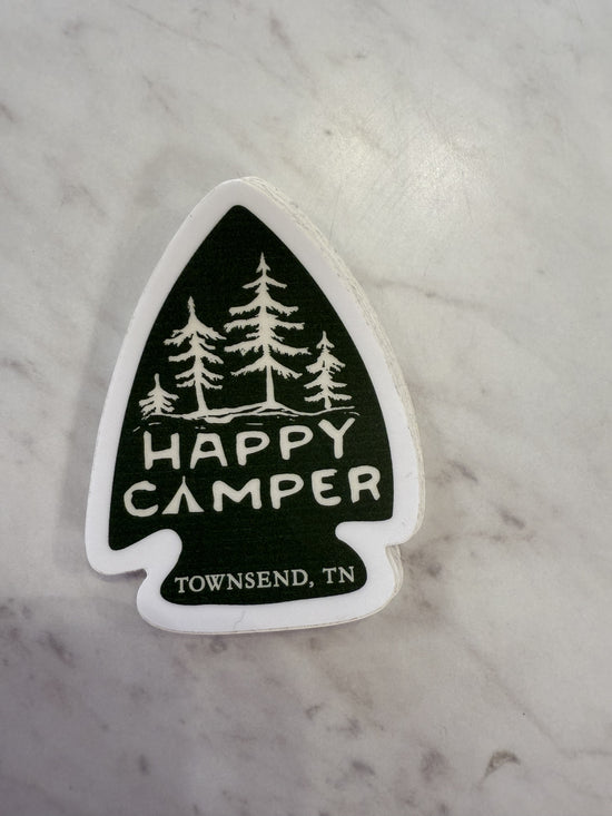 Happy Camper Townsend, TN Sticker