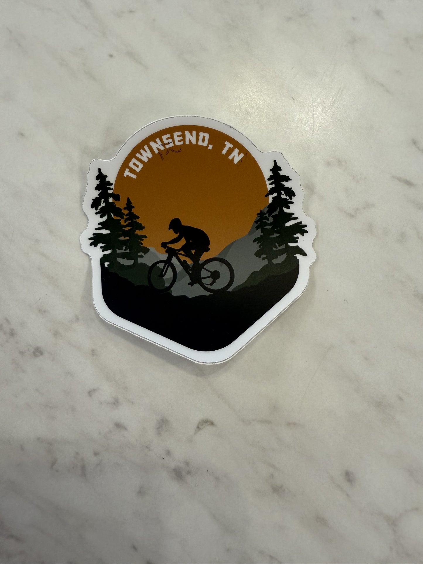 Mountain Biking Townsend, TN Sticker