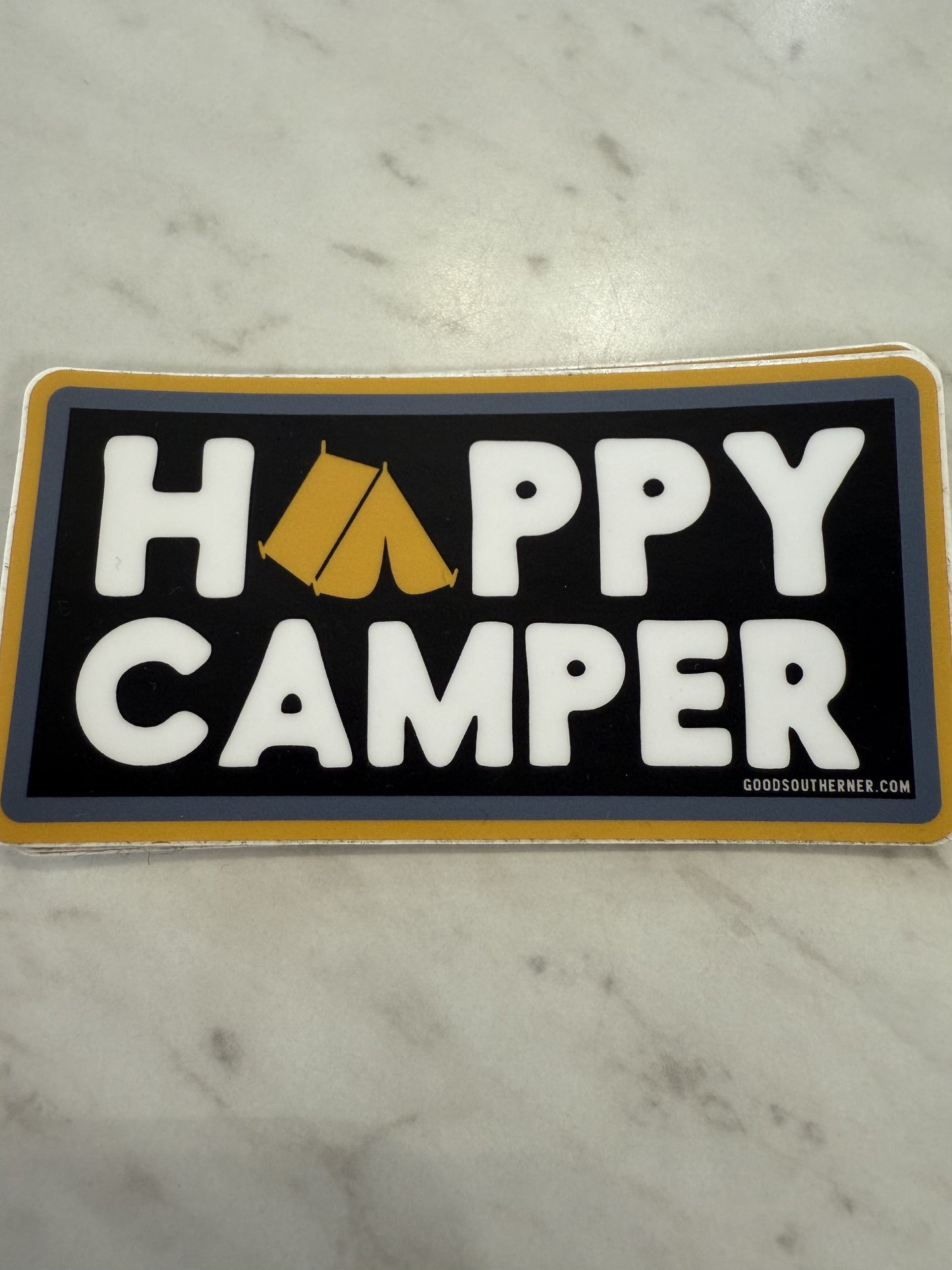 Happy Camper Sticker