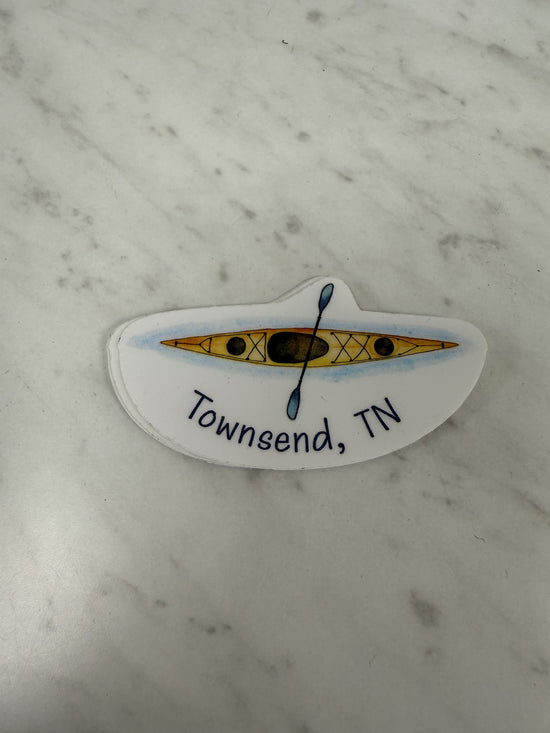 Kayak Townsend, TN Sticker