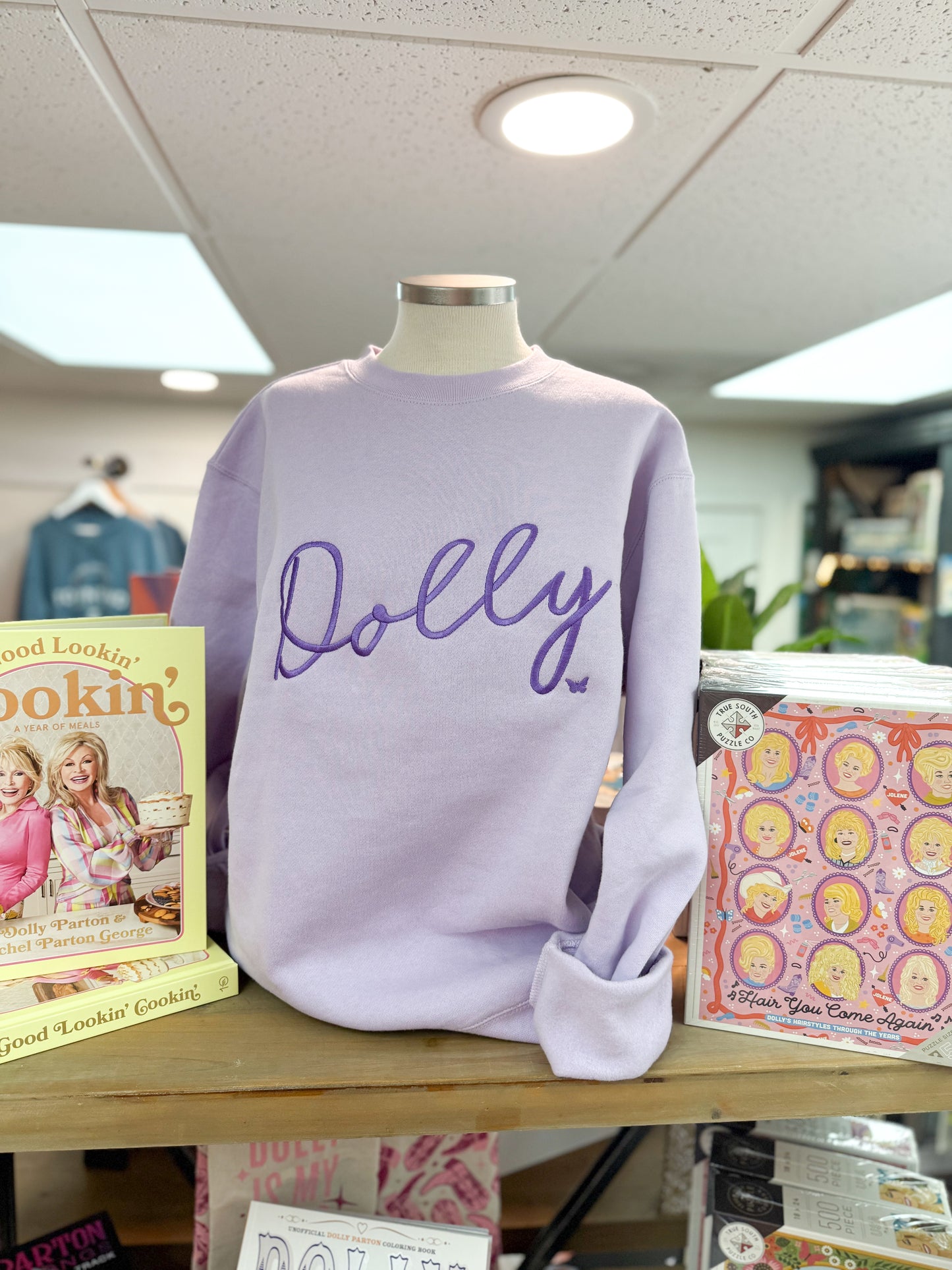 Dolly Signature Embroidered Sweatshirt