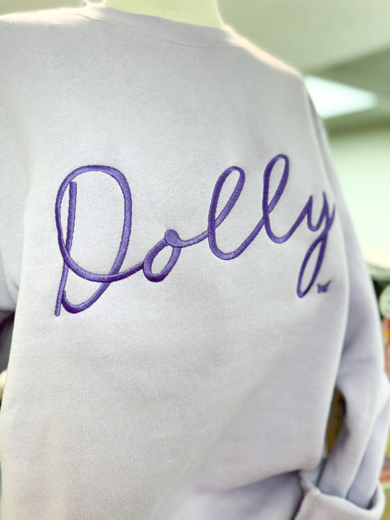 Dolly Signature Embroidered Sweatshirt