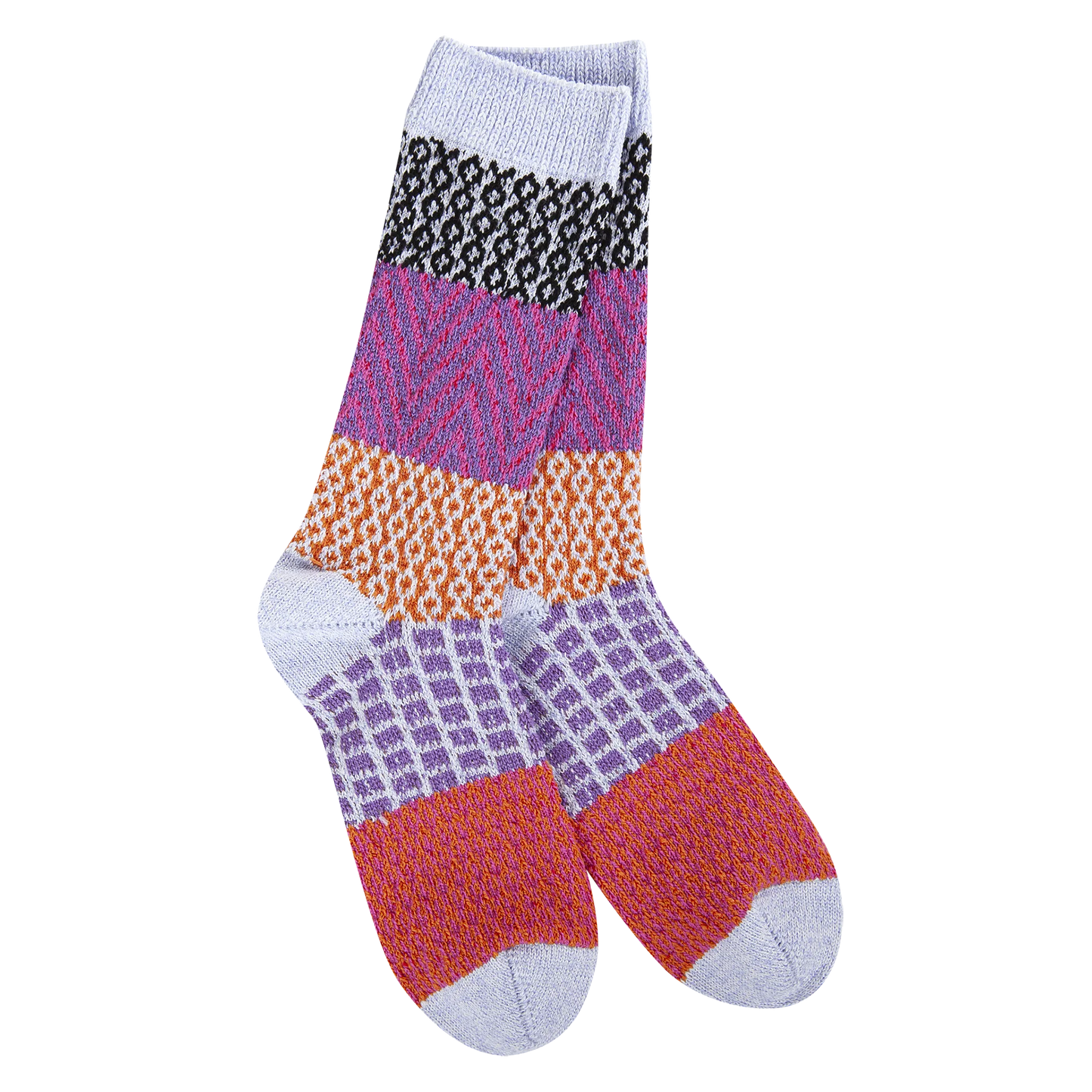 World's Softest Socks - County Line Gallery Crew- Lavender