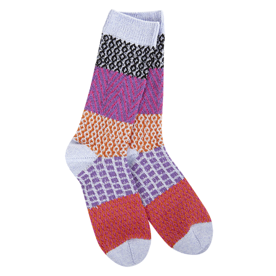 Load image into Gallery viewer, World&amp;#39;s Softest Socks - County Line Gallery Crew- Lavender
