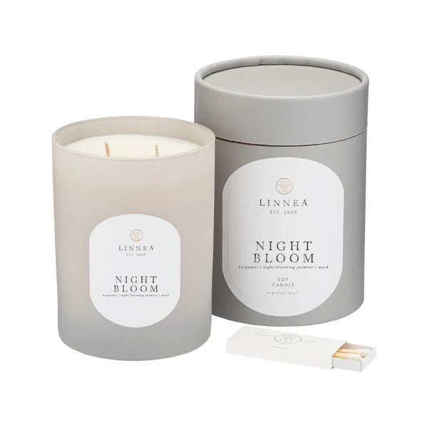 Linnea - Night Bloom two-wick candle