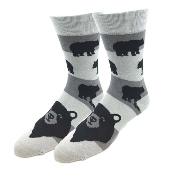 Grey Bear Socks