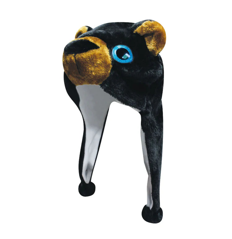 Big Eye Critter Hat - Black Bear Boris